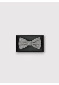 Pako Lorente - PAKO LORENTE – Szara muszka męska. Okazja: na wesele, na ślub cywilny. Kolor: szary. Styl: elegancki #3