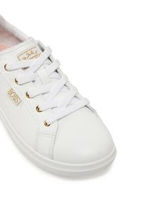 skechers - Skechers Sneakersy BOBS D'Vine 114456/WHT Biały. Kolor: biały. Materiał: skóra