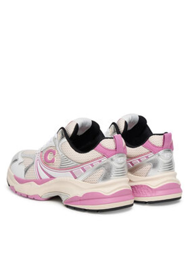 Coach Sneakersy Mesh CAQ29 Écru. Materiał: materiał