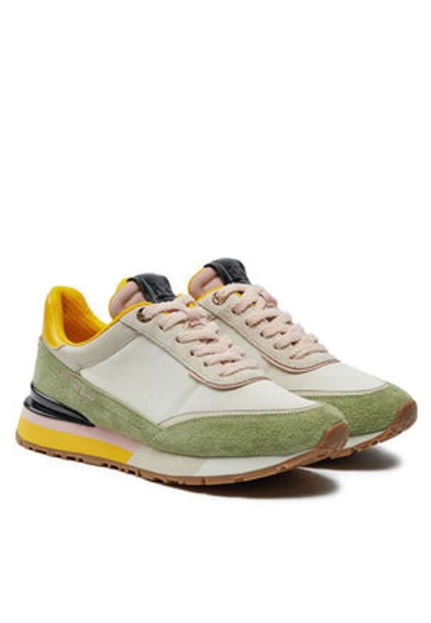 MICHAEL Michael Kors Sneakersy 43T4NVFS3D Kolorowy. Materiał: skóra, zamsz. Wzór: kolorowy