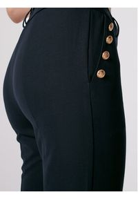 Simple Spodnie materiałowe SPD505-01 Granatowy Regular Fit. Kolor: niebieski. Materiał: materiał, syntetyk #4