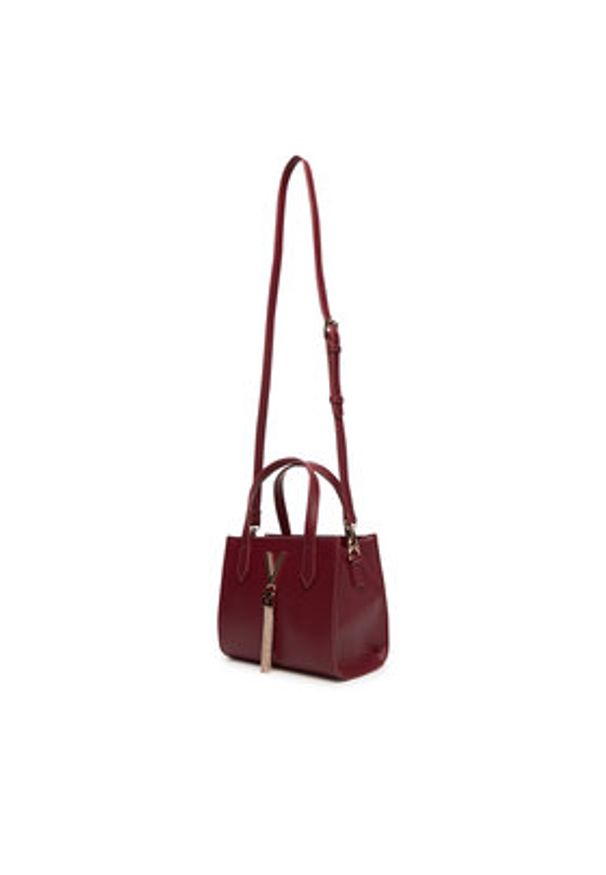 VALENTINO - Valentino Torebka Divina VBS1R415G Bordowy. Kolor: czerwony. Materiał: skórzane