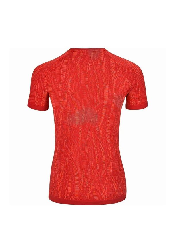 Koszulka do biegania damska Odlo T-shirt ZEROWEIGHT CERAMIC. Kolor: czerwony
