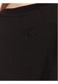 Calvin Klein Jeans T-Shirt J20J220768 Czarny Boyfriend Fit. Kolor: czarny. Materiał: bawełna #3