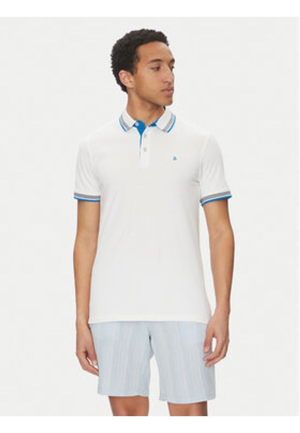 Jack & Jones Komplet koszulek polo Paulos 12191216 Kolorowy Slim Fit. Typ kołnierza: polo. Materiał: bawełna. Wzór: kolorowy