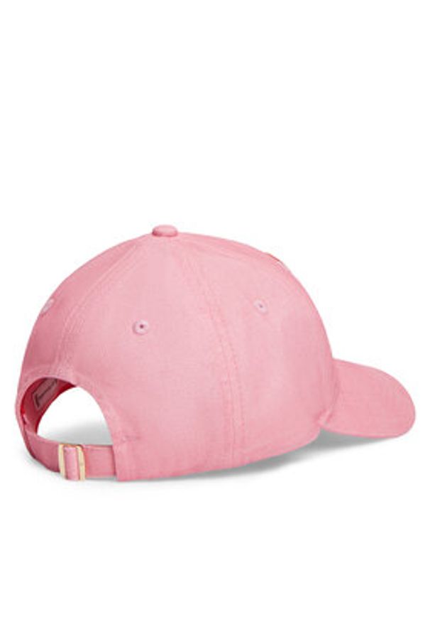 TOMMY HILFIGER - Tommy Hilfiger Czapka z daszkiem Logo Embroidery Baseball Cap AW0AW18338 Różowy. Kolor: różowy. Materiał: bawełna