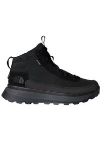 Buty męskie The North Face Bergen Mid 0A8D8WW9O1 - czarne. Kolor: czarny. Materiał: zamsz, tkanina, skóra, syntetyk, guma. Szerokość cholewki: normalna. Sezon: zima. Sport: narciarstwo