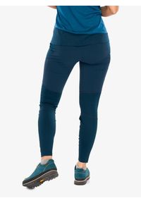 Legginsy turystyczne damskie Vaude Scopi Tights II. Kolor: zielony, niebieski, wielokolorowy