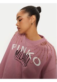 Pinko - PINKO Bluza Ceresole 102827 A1LU Różowy Regular Fit. Kolor: różowy. Materiał: bawełna