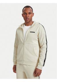 EA7 Emporio Armani Bluza 7M002197 AF10377 U1079 Beżowy jasny Regular Fit. Kolor: beżowy. Materiał: bawełna #1