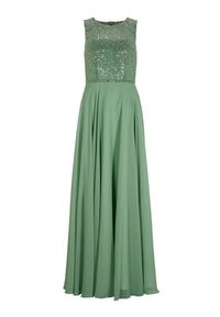 Swing Sukienka wieczorowa 5AD19800 Zielony Regular Fit. Kolor: zielony. Materiał: syntetyk. Styl: wizytowy #7