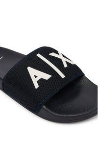 Armani Exchange Klapki XUP001 XV820 U385 Granatowy. Kolor: niebieski. Materiał: syntetyk #5