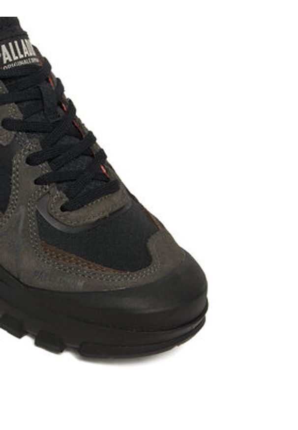 Palladium Sneakersy Pallarider Lo Track 79544-008-M Czarny. Kolor: czarny. Materiał: skóra, zamsz