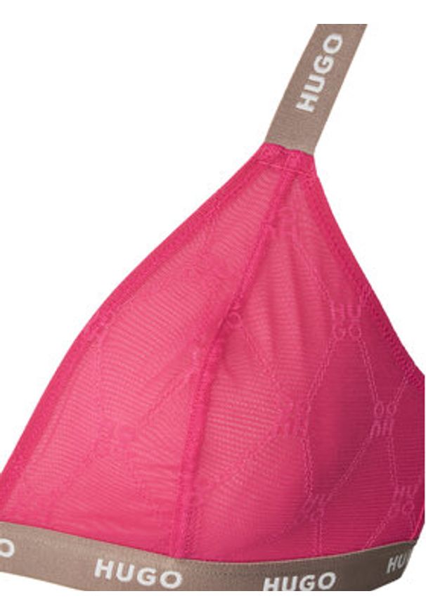 Hugo - HUGO Biustonosz braletka 50535247 Różowy. Kolor: różowy. Materiał: syntetyk