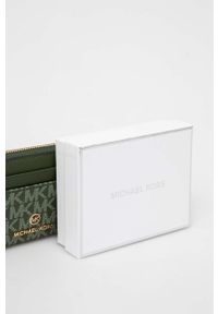 MICHAEL Michael Kors portfel damski kolor zielony. Kolor: zielony #5
