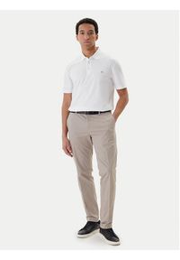 BOSS Polo Parris 50555829 Biały Regular Fit. Typ kołnierza: polo. Kolor: biały. Materiał: bawełna #5