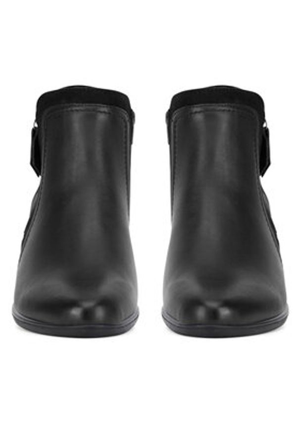 Remonte Botki R5172-04 Czarny. Kolor: czarny. Materiał: skóra