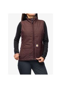 Kamizelka damska Carhartt Relaxed Fit Lightweight Insulated Vest. Kolor: brązowy