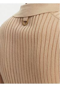 Marella Sweter Torbole 2513361145 Beżowy Slim Fit. Kolor: beżowy. Materiał: wiskoza #4