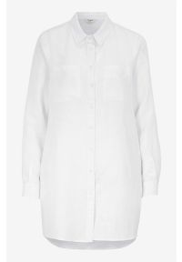 Cellbes - Długa lniana koszula. Kolor: biały. Materiał: len. Długość: długie #3