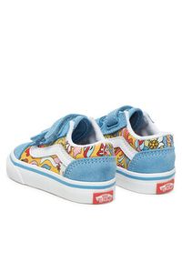 Vans Sneakersy Old Skool V VN000CS6BOX1 Błękitny. Kolor: niebieski. Materiał: zamsz, skóra. Model: Vans Old Skool #6