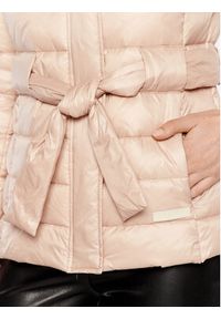 Trussardi Jeans - Trussardi Kurtka puchowa Shiny 56S00801 Różowy Regular Fit. Kolor: różowy. Materiał: puch, syntetyk