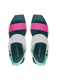 United Nude Sandały Delta Wedge Puffier 10988958188 Kolorowy. Materiał: skóra. Wzór: kolorowy #6