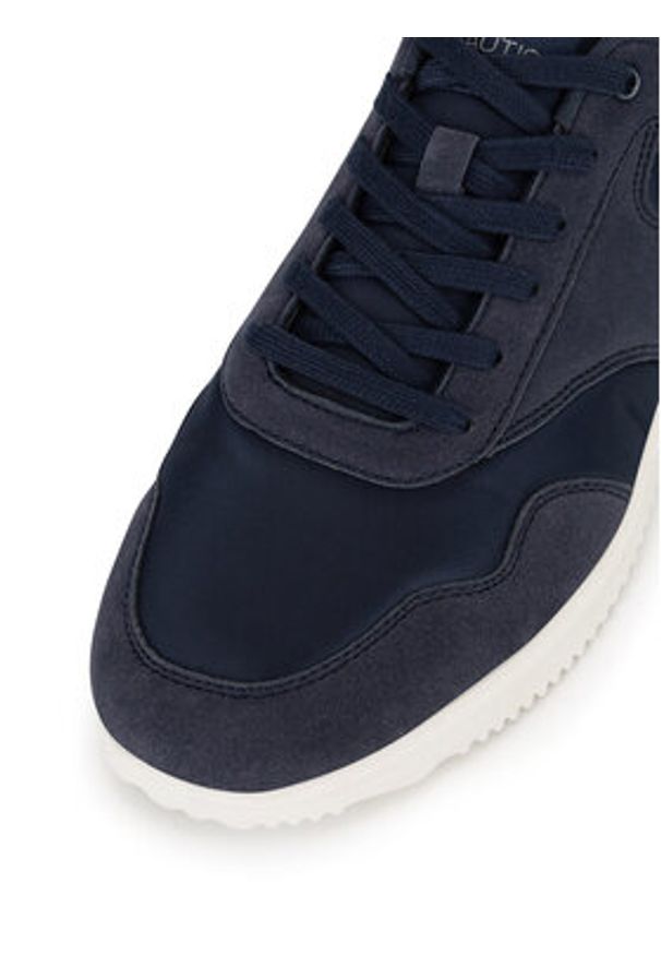 Nautica Sneakersy S25C090A-1 Granatowy. Kolor: niebieski. Materiał: materiał
