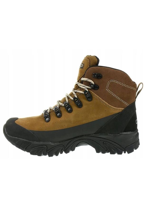 Buty trekkingowe damskie CMP Dhenieb. Kolor: czarny, brązowy, wielokolorowy. Materiał: syntetyk, skóra, materiał