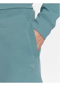 Guess Spodnie dresowe Z2YB22 K9V31 Turkusowy Regular Fit. Kolor: turkusowy. Materiał: bawełna #3