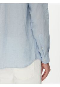 TOMMY HILFIGER - Tommy Hilfiger Koszula MW0MW39271 Błękitny Regular Fit. Kolor: niebieski. Materiał: len #2