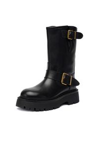 Badura Botki EO-CLAIRE-70866 Czarny. Kolor: czarny. Materiał: skóra #3