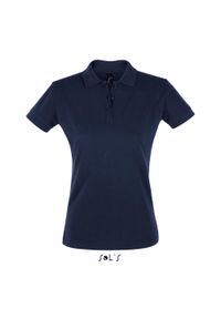 SOL'S - Damska koszulka polo Sol's Perfect. Typ kołnierza: polo. Kolor: niebieski #1