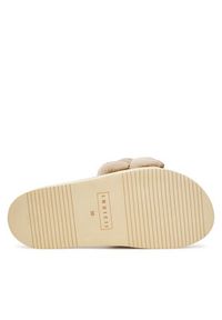 Inuikii Klapki Puffer Braided 70103-177 Beżowy. Kolor: beżowy. Materiał: materiał #3