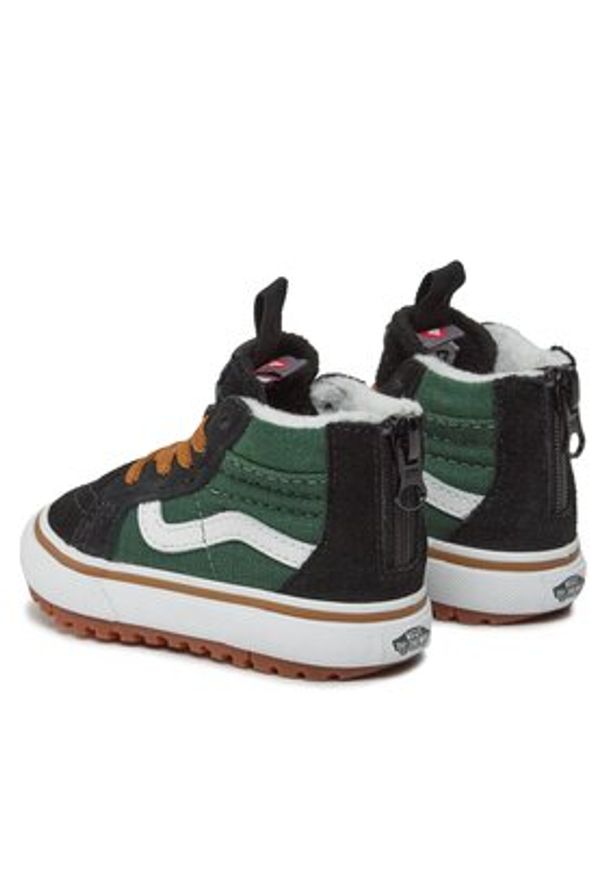 Vans Sneakersy Td Sk8-Hi Zip Mte-1 VN0A5HZ3BOQ1 Czarny. Kolor: czarny. Materiał: skóra. Model: Vans SK8