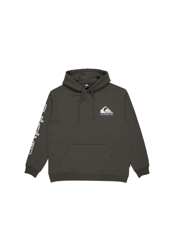 Quiksilver - Bluza z kapturem dla Mężczyzn OMNI LOGO Czarny. Typ kołnierza: kaptur. Kolor: czarny. Materiał: poliester, bawełna. Długość: długie
