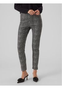 Vero Moda Spodnie materiałowe 10294377 Szary Slim Fit. Kolor: szary. Materiał: wiskoza