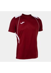 Koszulka sportowa Joma Championship bordowo-biała 3XS. Kolor: czerwony, wielokolorowy, biały, brązowy. Sport: piłka nożna