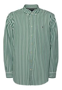 TOMMY HILFIGER - Tommy Hilfiger Koszula MW0MW42440 Zielony Regular Fit. Kolor: zielony. Materiał: bawełna #2