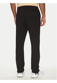 Champion Spodnie dresowe 220305 Czarny Straight Fit. Kolor: czarny. Materiał: bawełna