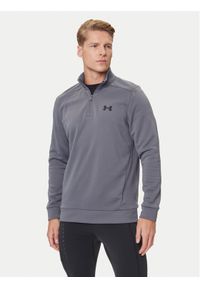 Under Armour Bluza Armor Fleece 1373358 Szary Regular Fit. Kolor: szary. Materiał: syntetyk