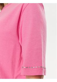 Guess T-Shirt Natalia V4GI11 JA914 Różowy Boxy Fit. Kolor: różowy. Materiał: bawełna #2