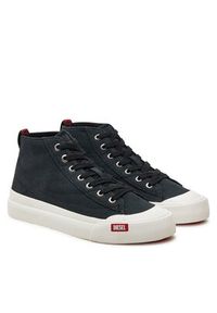 Diesel Trampki S-Athos Mid W Y03334 P2994 H1378 Czarny. Kolor: czarny. Materiał: materiał #4