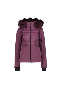 Kurtka damska turystyczna CMP 31W0066F. Kolor: fioletowy. Sezon: zima. Sport: narciarstwo #1
