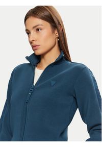 Guess Bluza V2YQ17 K7UW2 Niebieski Regular Fit. Kolor: niebieski. Materiał: wiskoza