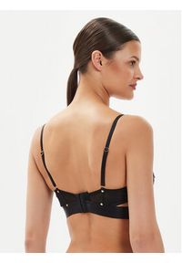 Hunkemöller Biustonosz z fiszbiną Sable 205531 Czarny. Kolor: czarny. Materiał: syntetyk