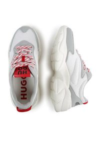 Hugo Sneakersy G00098 S Biały. Kolor: biały. Materiał: materiał, mesh #6