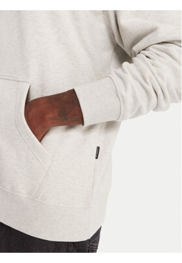 Quiksilver Bluza Dna EQYFT05121 Szary Oversize. Kolor: szary. Materiał: bawełna