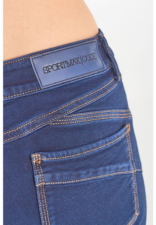 Jeansy Sportmax Code z podwyższonym stanem, klasyczne