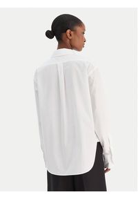 BOSS Koszula Saturday 50543800 Biały Oversize. Kolor: biały. Materiał: bawełna #5
